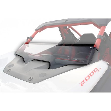 Low Windshield SX20T - Clear and Easy Install