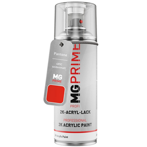 Spuitbus Pantone 485C mat rood acryl spuitbus 400ml