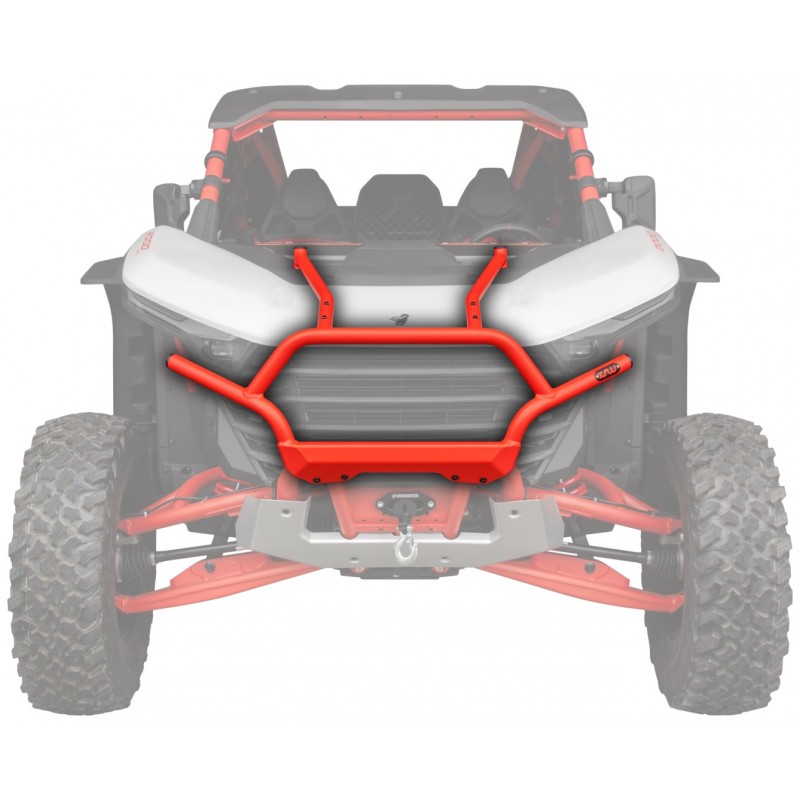 XRW: FRONT BUMPER ALU SX8 RED 2560 - SEGWAY SUPER VILLAIN SX20