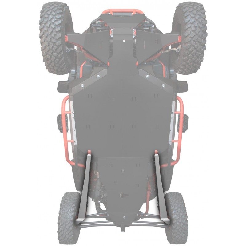 XRW: REAR TRAILING ARM GUARDS ALU – SEGWAY SUPER VILLAIN SX20