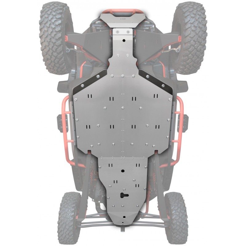 XRW: SKID PLATES KIT ALU – SEGWAY SUPER VILLAIN SX20