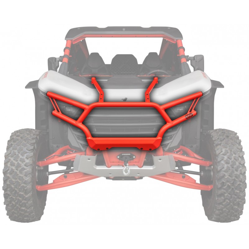 XRW: FRONT BUMPER ALU SX9 RED 2560 - SEGWAY SUPER VILLAIN SX20