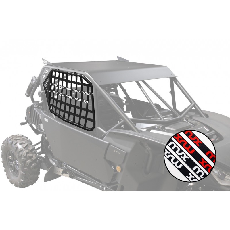 XRW: UPPER DOOR NETS BLACK XRW WHITE - SEGWAY VILLAIN SX10