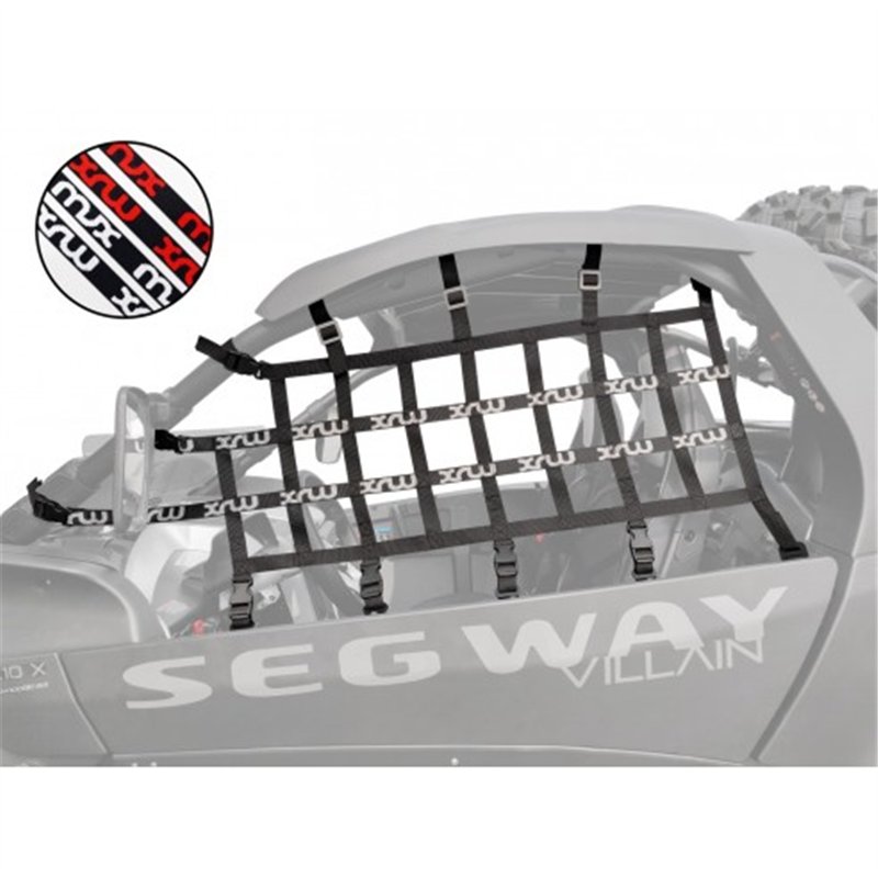 XRW Roll Cage Nets Red for Segway Villain SX10