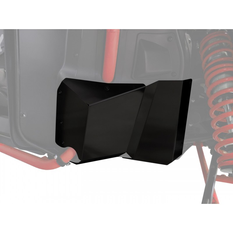 Zwarte Footwell Protection Kit voor Segway Villain SX10