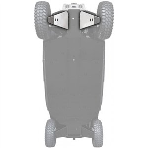 XRW: FRONT A-ARM GUARDS ALU - SEGWAY FUGLEMAN UT10 CREW