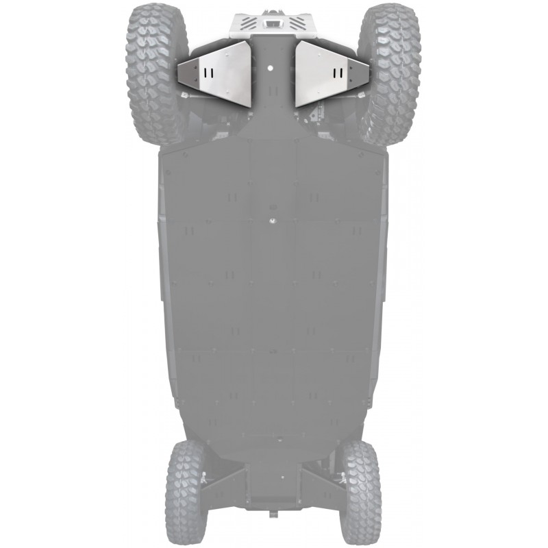 XRW: FRONT A-ARM GUARDS ALU - SEGWAY FUGLEMAN UT10 CREW