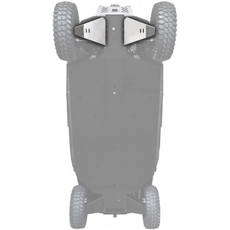 XRW: FRONT A-ARM GUARDS ALU - SEGWAY FUGLEMAN UT10 CREW