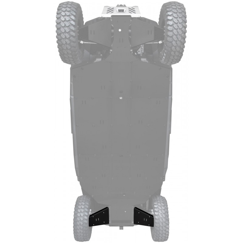 XRW: REAR TRAILING ARM GUARDS PHD - SEGWAY FUGLEMAN UT10 CREW