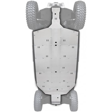 XRW: SKID PLATES KIT ALU - SEGWAY FUGLEMAN UT10 CREW