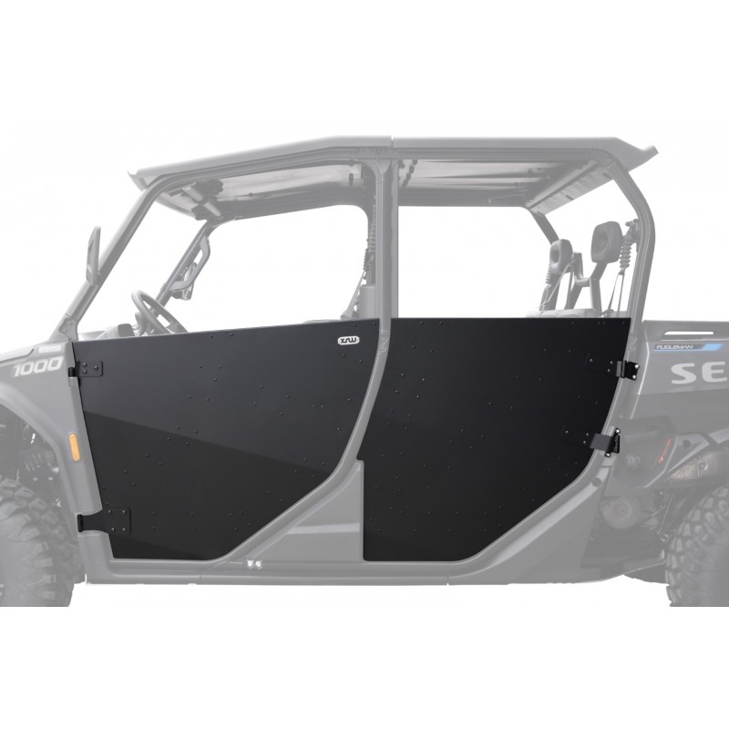 XRW: DOORS KIT BLACK - SEGWAY FUGLEMAN UT10 CREW