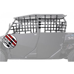 XRW: KIT ROLL CAGE NETS XRW WHITE - SEGWAY FUGLEMAN UT10 CREW