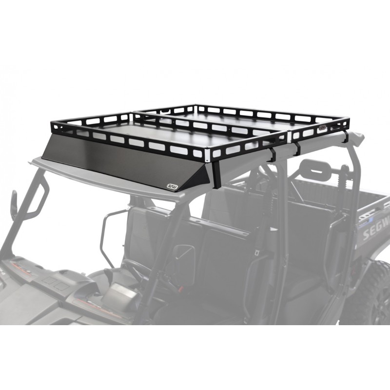 XRW: KIT ROOF RACK ALU BLACK - SEGWAY FUGLEMAN UT10 CREW