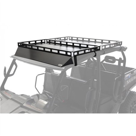 XRW: Front Roof Rack ALU Black voor Segway Fugleman