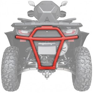 XRW: REAR BUMPER ALU SX7 RED 2560 - SEGWAY SNARLER AT10