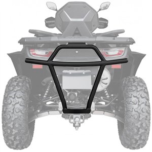 XRW: REAR BUMPER ALU SX7 BLACK - SEGWAY SNARLER AT10