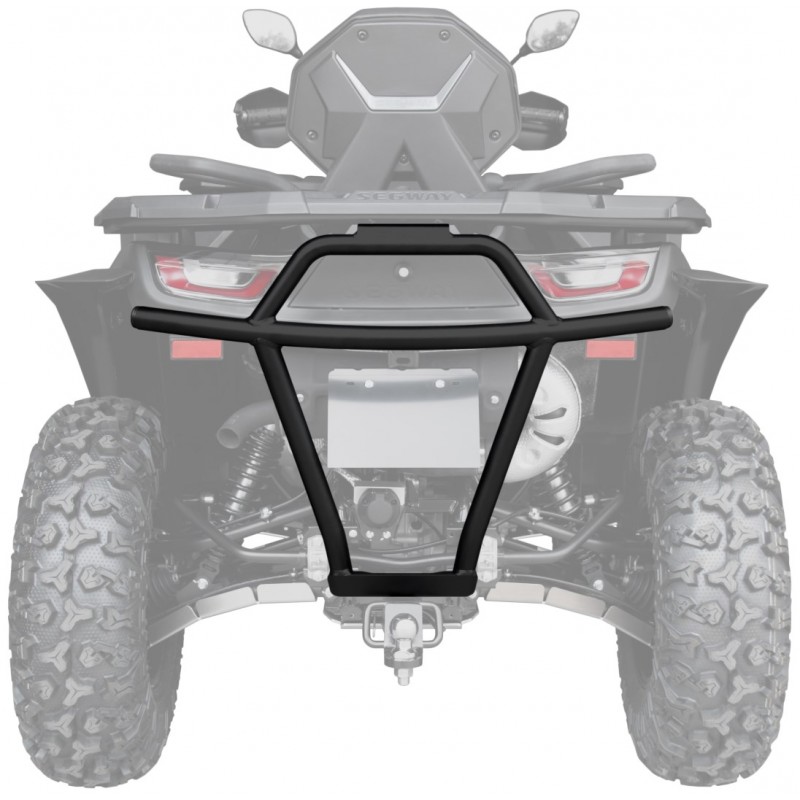 XRW: REAR BUMPER ALU SX7 BLACK - SEGWAY SNARLER AT10
