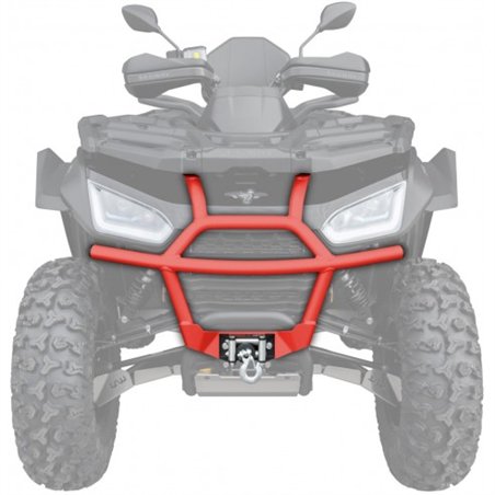 XRW: FRONT BUMPER ALU SX1 RED 2560 - SEGWAY SNARLER AT10