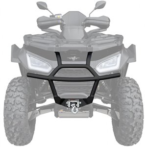 XRW: FRONT BUMPER ALU SX1 BLACK - SEGWAY SNARLER AT10
