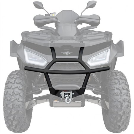 Zwarte ALU SX1 Voorbumper voor Segway Snarler