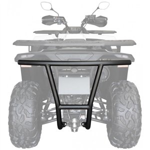 XRW: REAR BUMPER ALU SX6 BLACK - SEGWAY SNARLER AT5 S / L