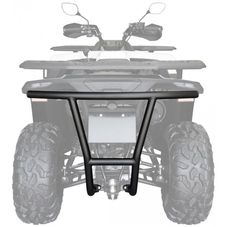 XRW Rear Bumper Alu SX6 Black for Segway Snarler AT5