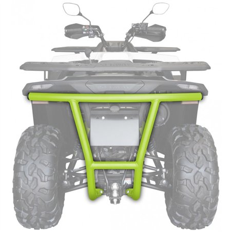 XRW Achterbumper Alu SX6 Groen voor Segway Snarler