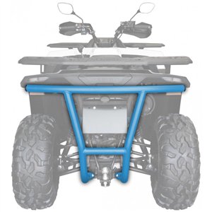 Achterbumper Alu SX6 in blauw voor Segway Snarler
