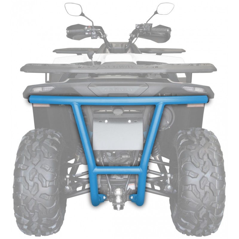 XRW: REAR BUMPER ALU SX6 BLUE RAL 5012 - SEGWAY SNARLER AT5 S / L