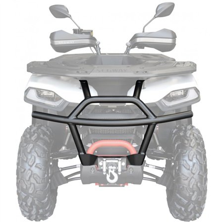XRW: FRONT BUMPER ALU SX5 BLACK - SEGWAY SNARLER AT5 S / L