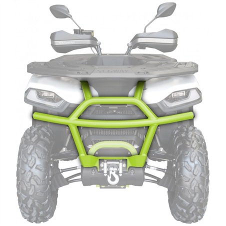 XRW: FRONT BUMPER ALU SX5 DREAM GREEN 6584-SEGWAY SNARLER AT5 S