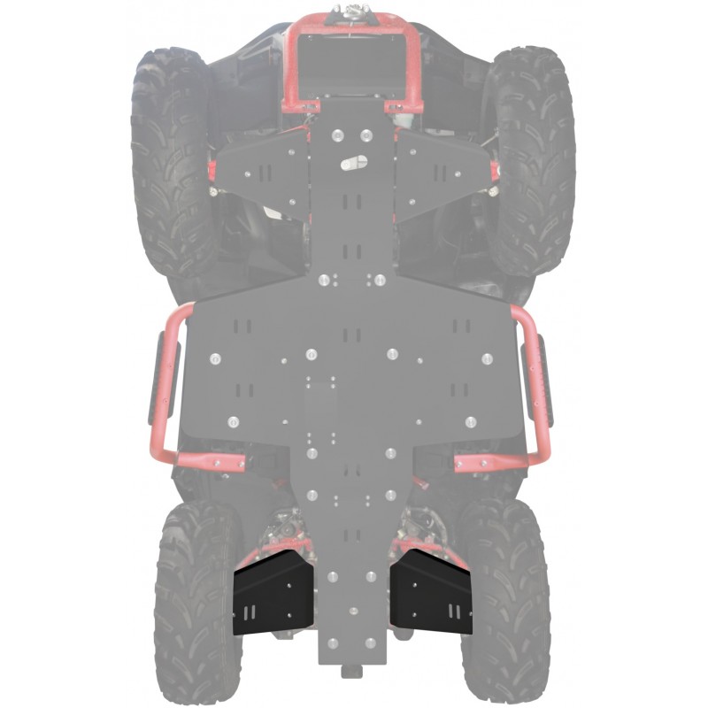 XRW: REAR A-ARM GUARDS PHD - SEGWAY SNARLER AT6 L