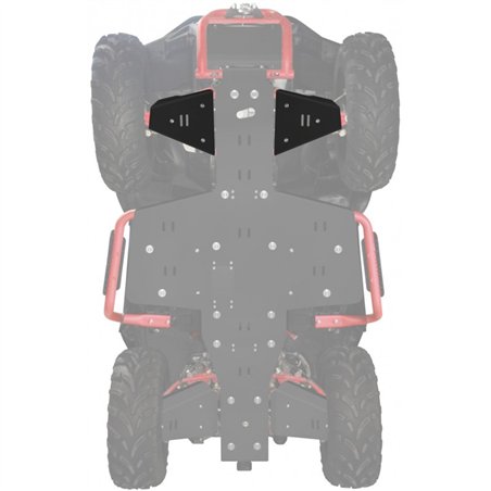 XRW: FRONT A-ARM GUARDS PHD - SEGWAY SNARLER AT6 L