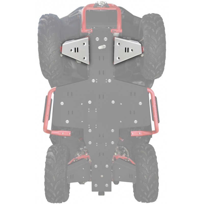 XRW: FRONT A-ARM GUARDS ALU - SEGWAY SNARLER AT6 L