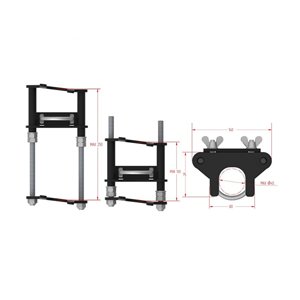 Verrou ressort suspension universel pour ATV