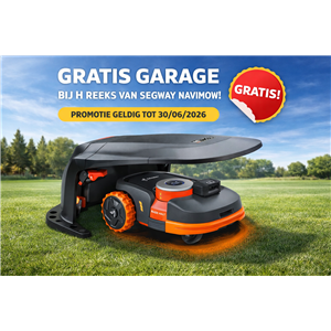 Segway Navimow H800EVF (VisionFence) – robotmaaier tot 800m² inc garage