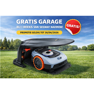 Segway Navimow i210E AWD – robotmaaier zonder begrenzingsdraad – 1000 m² – EFLS NRTK + Vision