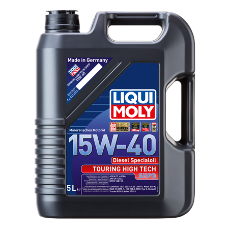 LIQUI MOLY Touring High Tech SHPD 15W-40 5L – Engine Oil for Linhai Diesel UTV
