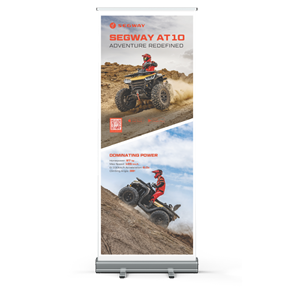 Segway Accessoire: New Pop-up Banner AT10 - Partnr: AM1R32005032