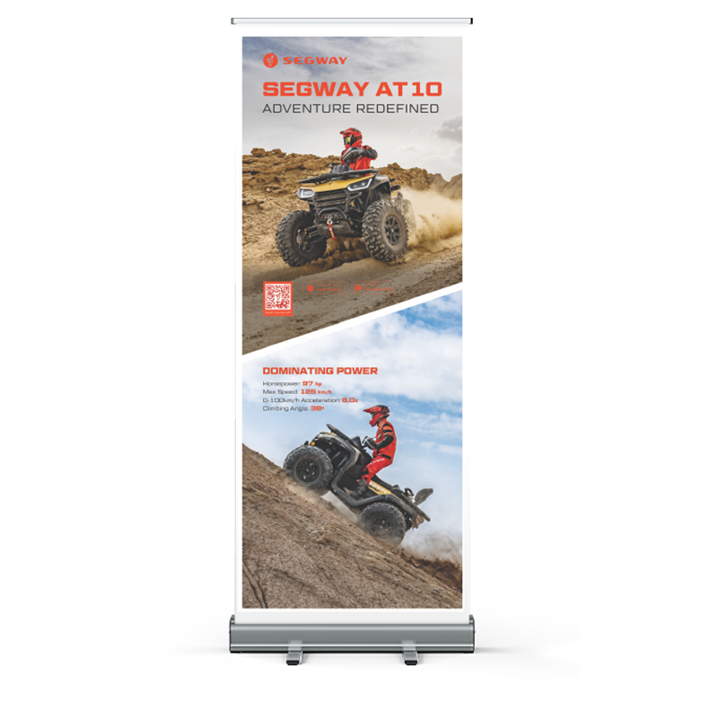 Segway Accessoire: New Pop-up Banner AT10 - Partnr: AM1R32005032