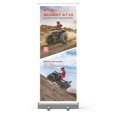 Segway Accessoire: New Pop-up Banner AT10 - Partnr: AM1R32005032