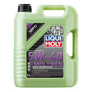 LIQUI MOLY Molygen 5W-40 Fluorescent Green Oil