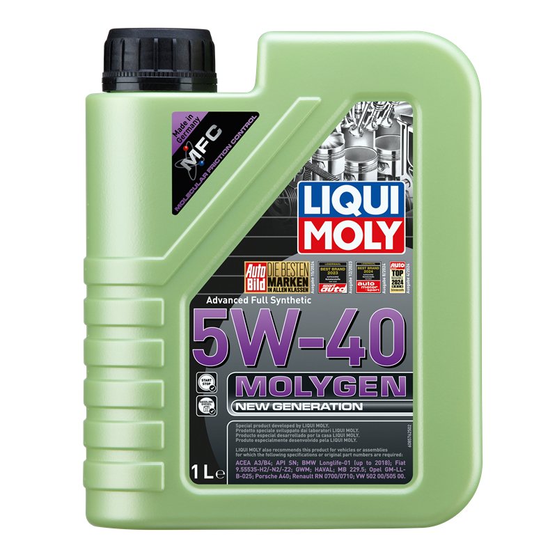 LIQUI MOLY Molygen 5W-40 Premium Engine Oil
