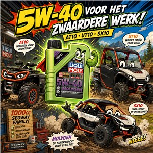 LIQUI MOLY Molygen New Generation 5W-40 – Huile Moteur Premium Vert Fluo – 5 Litres