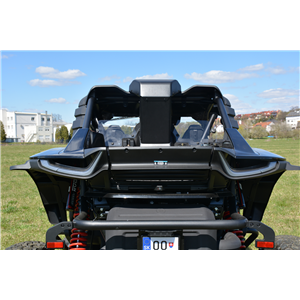 Super Villain SX20T Full cab with wiper, washer (heating kit) fits OEM roof