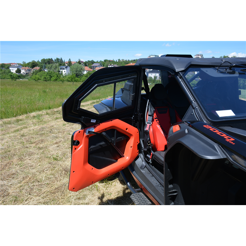 Super Villain SX20T Polycarbonate doors with mirrors