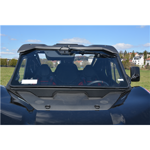 Super Villain SX20T Windshield with wiper, washer (ventilation position), no gas springs