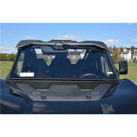 Super Villain SX20T Windshield with wiper, washer (ventilation position), no gas springs