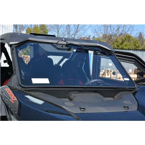 Super Villain SX20T Windshield with wiper, washer (ventilation position), no gas springs