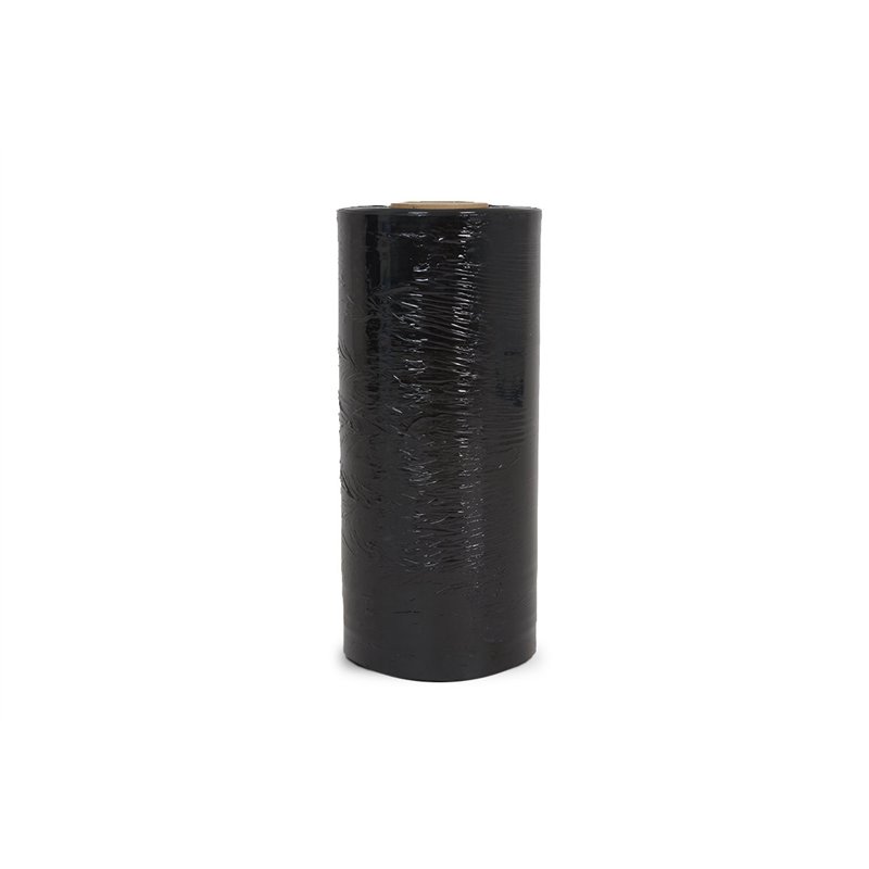 Profipack Machinewikkelfolie zwart - 50cm x 1500m x 23my (300% rek)